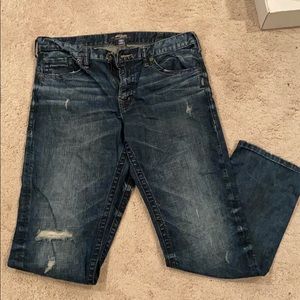 Men’s Silver Jeans - EDDIE